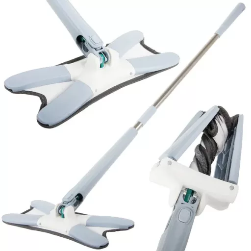 Lapospadlós Felmosó Csavartecnikás Préselővel