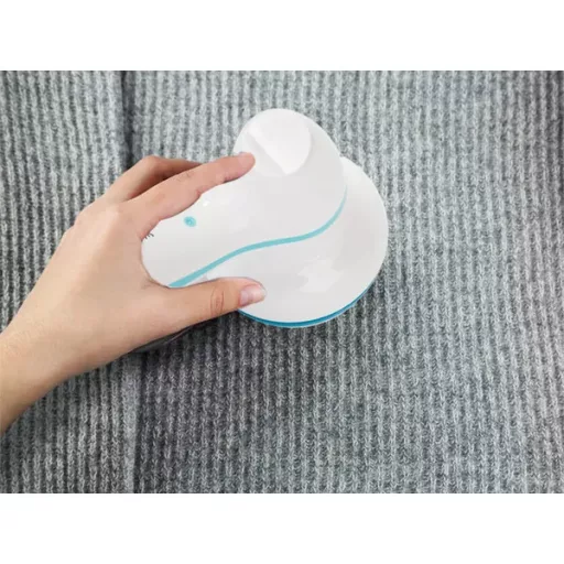 Nagy teljesítményű, USB-s, 65 mm fejű, állványos textilborotva