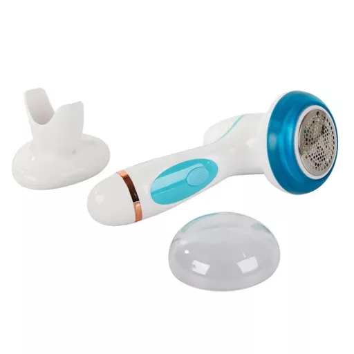 Nagy teljesítményű, USB-s, 65 mm fejű, állványos textilborotva