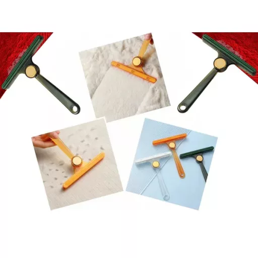 Kétoldalas, gumilapátos szőreltávolító henger kutyaszőrre 12 cm