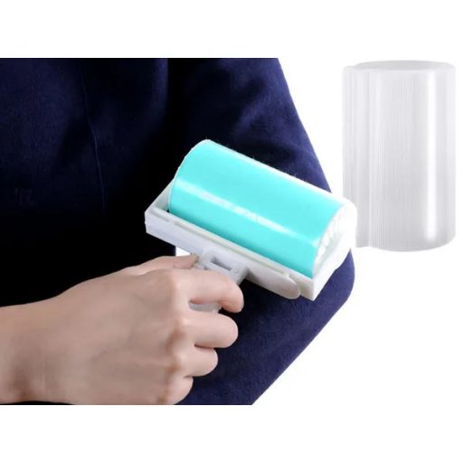 Újrahasználható szilikon szőrtelenítő ruhahenger, zöld, 16×11 cm