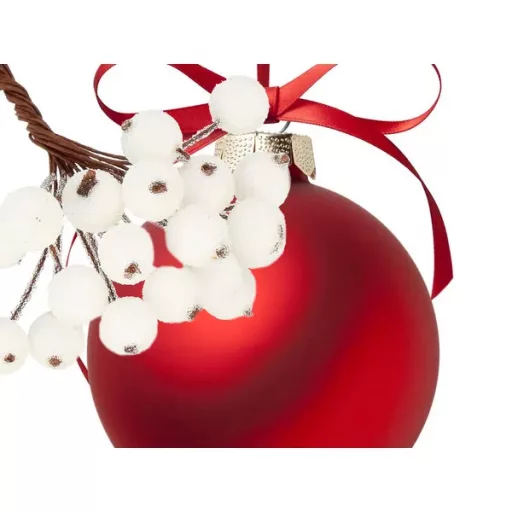 Deres fehér berkenyebogyó dekoráció 5×40 db, formázható drótos csokor