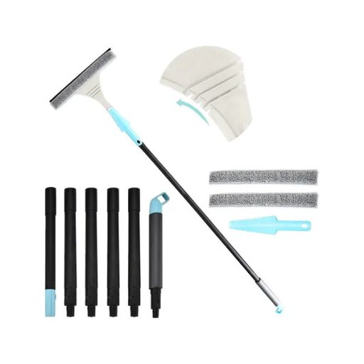 Mikroszálas teleszkópos ablaktisztító lehúzóval, 68–156 cm