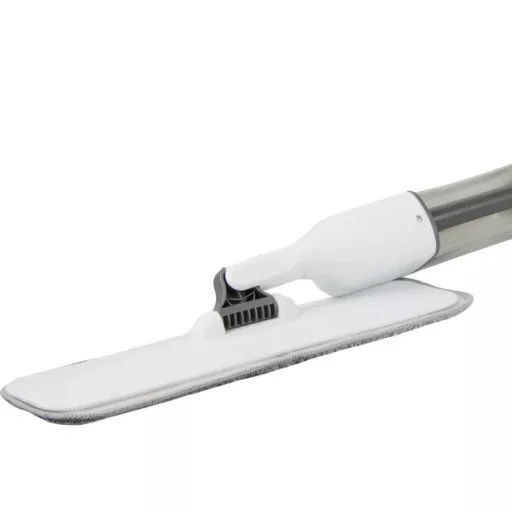 Összecsukható lapos felmosó beépített permetezővel, 3 mikroszálas pótfej