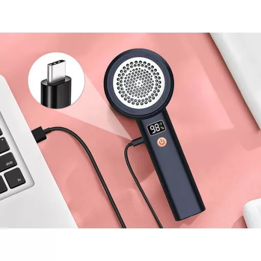 Újratölthető, 5 pengés, nagy teljesítményű textil- és kárpitborotva 8 W