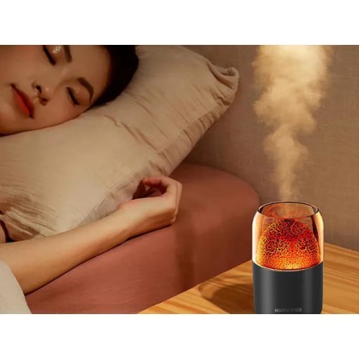 Ultrahangos LED világítású 300 ml-es USB aroma párásító diffúzor