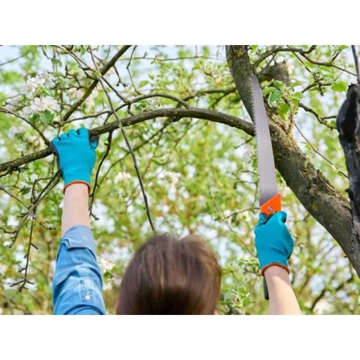 Kerti ágfűrész 30 cm pengével, tokkal és övcsipesszel
