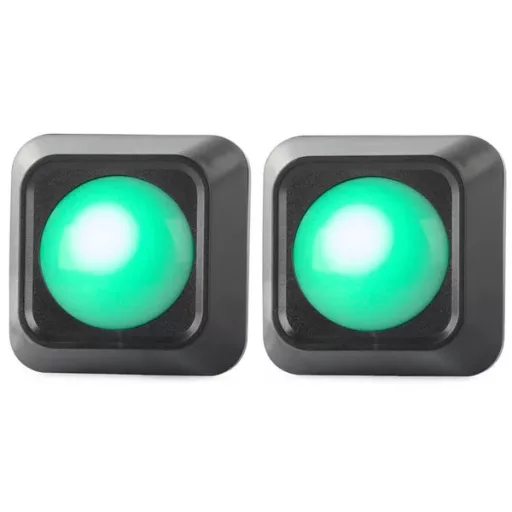 Vezeték nélküli rgb led éjjeli fény távirányítóval, 2 darabos
