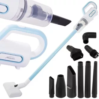   Porzsák nélküli, vezetékes álló kézi porszívó 800 W, 6 fejjel