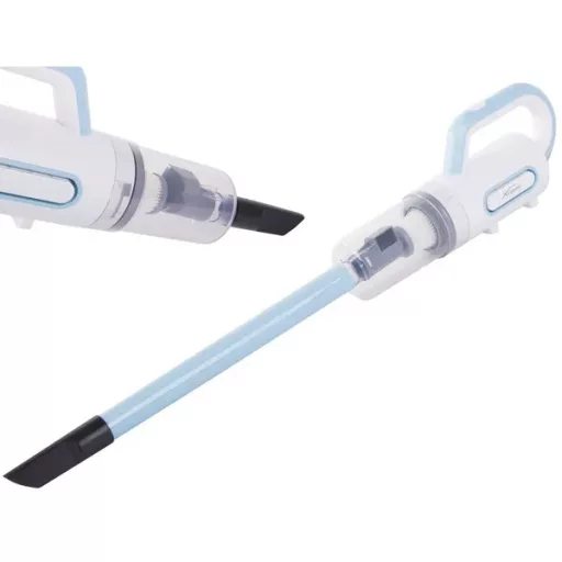 Porzsák nélküli, vezetékes álló kézi porszívó 800 W, 6 fejjel