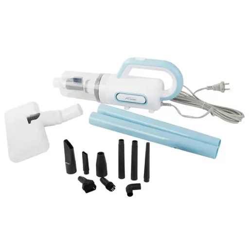 Porzsák nélküli, vezetékes álló kézi porszívó 800 W, 6 fejjel