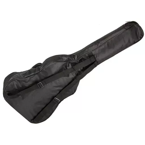 Akusztikus klasszikus gitártok, fekete, állítható pánttal és zsebekkel