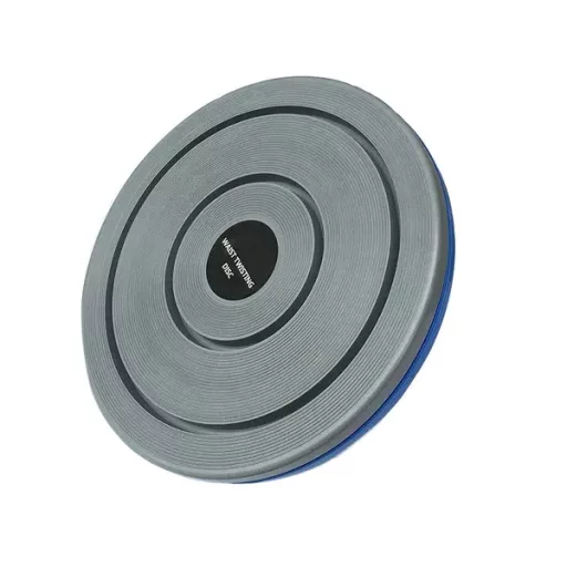 Mágneses 360° fitness twister lábmasszírozó korong, fekete, 24,5 cm