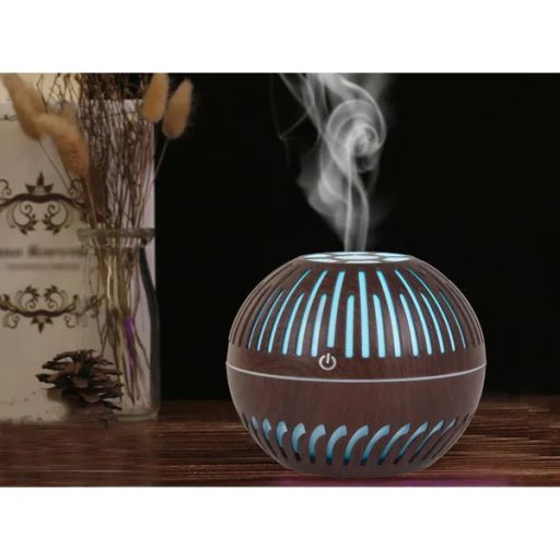 Ultrahangos 300 ml aromadiffúzor és párásító RGB LED éjszakai fény USB