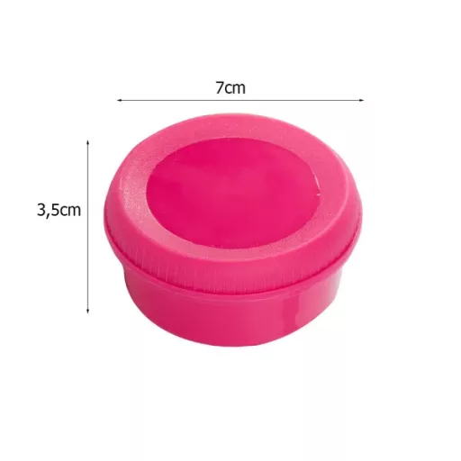 Színes, lezárható szósz- és dip tároló pohár 80 ml, tetővel, 8 db