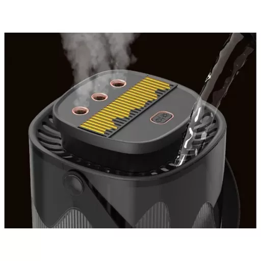 Ultrahangos 3000 ml aroma párásító RGB hangulatvilágítás USB fekete