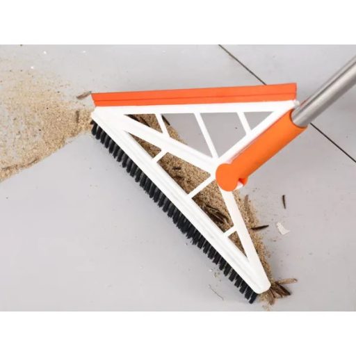 2 az 1-ben szilikon seprű állítható 76–120 cm nyéllel, 35 cm fejjel