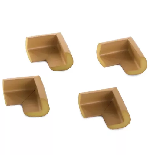 Bútor sarokvédő bronz matrica x4