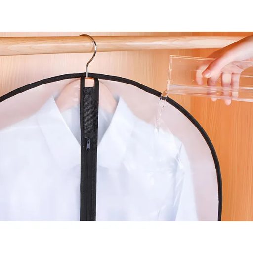 Nagyméretű ruhavédő huzat 60×100 cm, cipzáras, PEVA