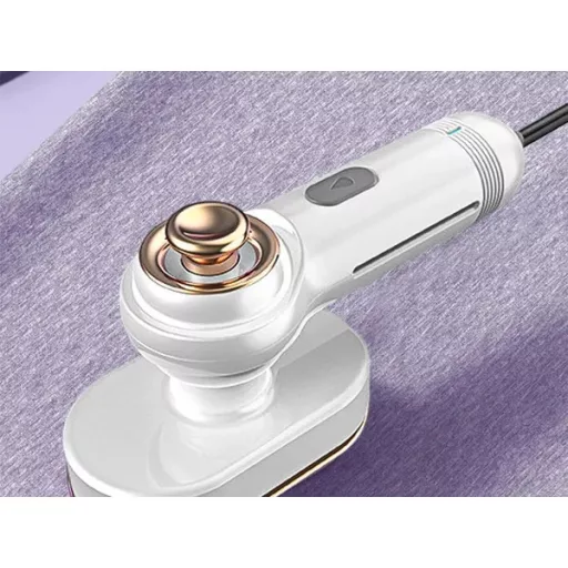 Mini turisztikai gőzvasaló forgatható fogantyúval