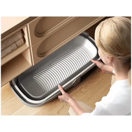 Összecsukható szilikon lavór 10 l, nagy méretű, helytakarékos mosókosár