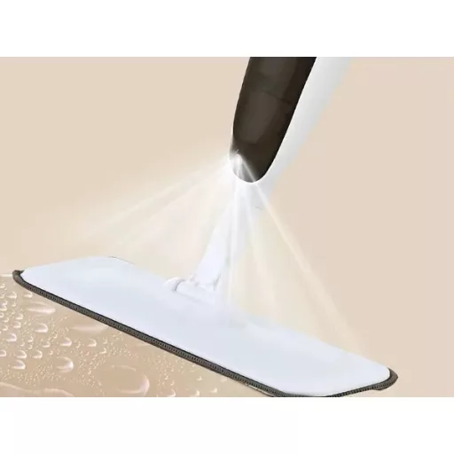 Permetezős lapos felmosó 120 cm, 350 ml tartály, 3 mikroszálas pad