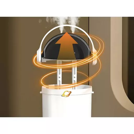 USB-s 2 l-es aromaterápiás párásító dupla fúvókával, RGB LED világítással