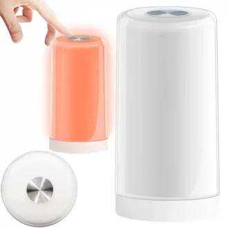   Érintésvezérelt, akkumulátoros LED éjjeli lámpa USB-C többszínű, 3 fényerő