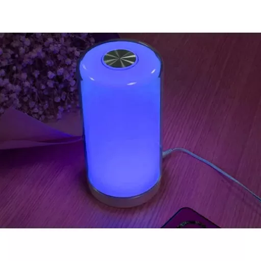 Érintésvezérelt, akkumulátoros LED éjjeli lámpa USB-C többszínű, 3 fényerő