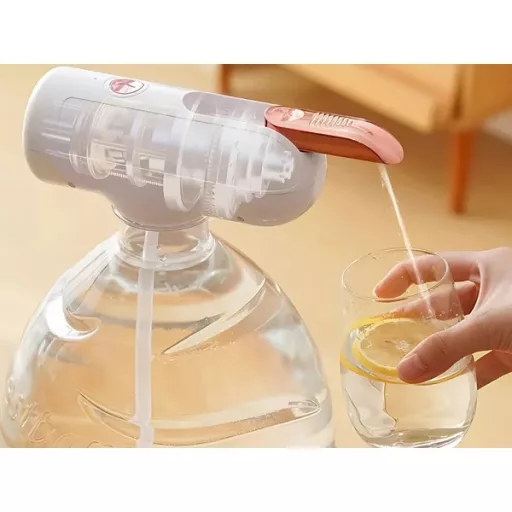 Vezeték nélküli USB-C vízadagoló pumpa 5–19 l palackhoz, 1200 mAh