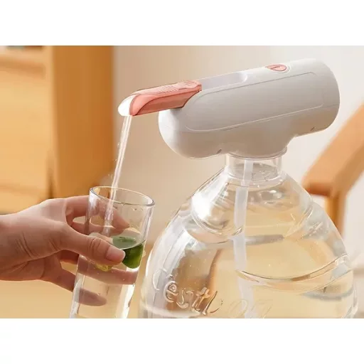 Vezeték nélküli USB-C vízadagoló pumpa 5–19 l palackhoz, 1200 mAh