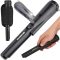 Kézi pinpointer fémdetektor IP66, LED-es, akkumulátorral, 23 cm, fekete