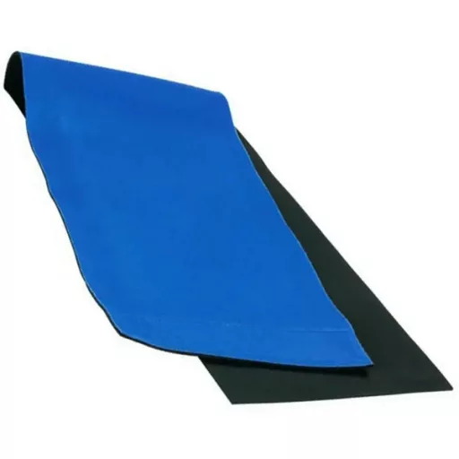 Univerzális neoprén karcsúsító öv, 19x95 cm, kék