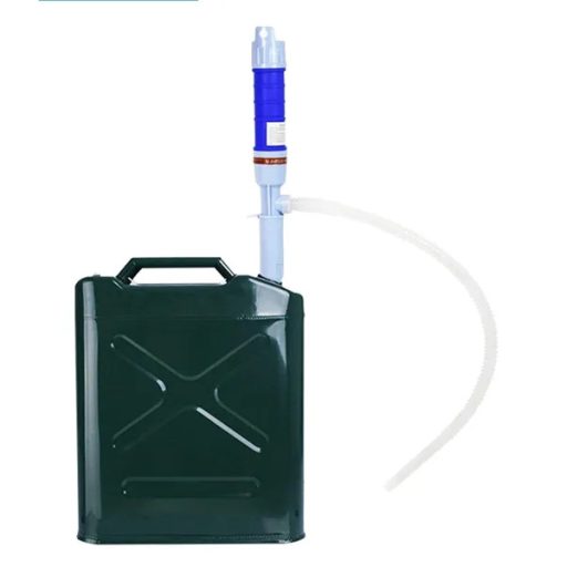 Elektromos szivattyú üzemanyaghoz és folyadékokhoz, kék, 64 cm