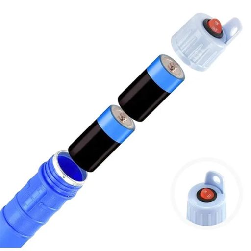 Elektromos szivattyú üzemanyaghoz és folyadékokhoz, kék, 64 cm