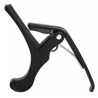   Univerzális gitár capo akusztikus és klasszikus gitárokhoz, fekete