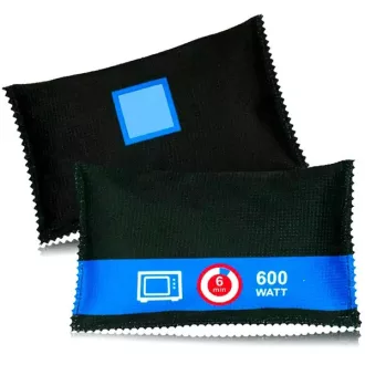   Autós páramentesítő és szagtalanító párna, újrafelhasználható, fekete (200 W max)