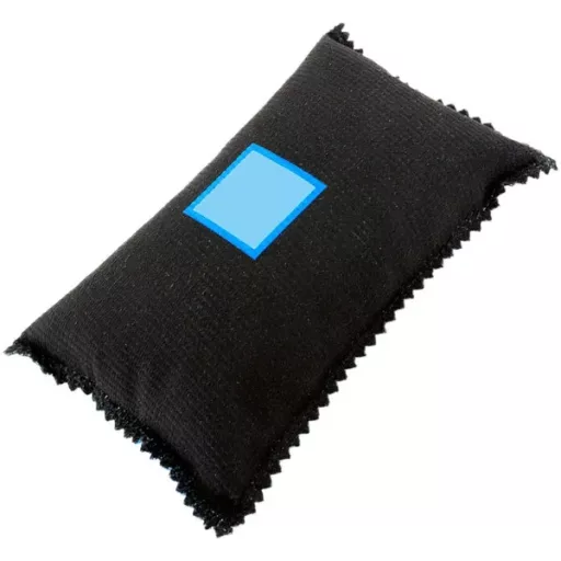 Autós páramentesítő és szagtalanító párna, újrafelhasználható, fekete (200 W max)