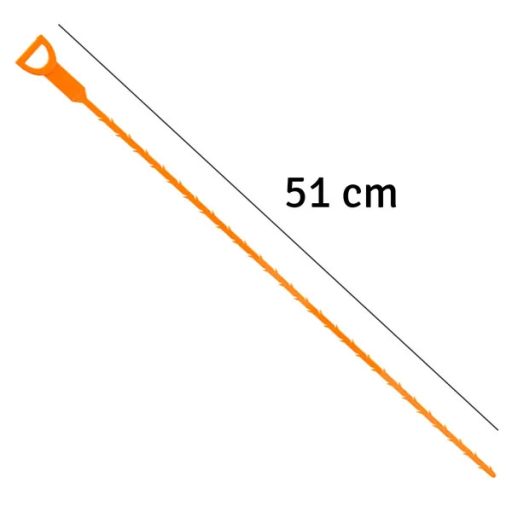 Hajlékony háztartási lefolyótisztító, 51 cm