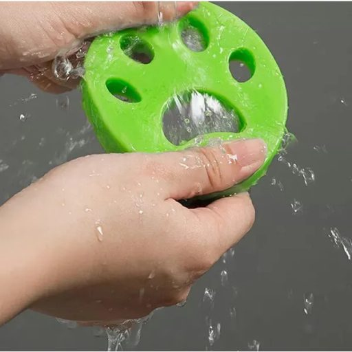 Szilikon állatszőr eltávolító korong, 7 cm, mosógépbe is