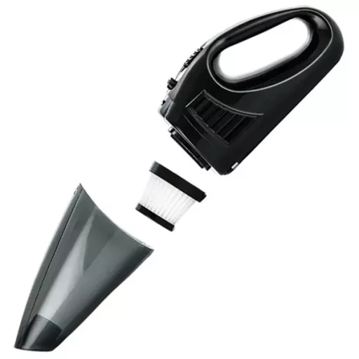 Akkumulátoros vezeték nélküli autós porszívó HEPA szűrővel, USB töltéssel, 120 W