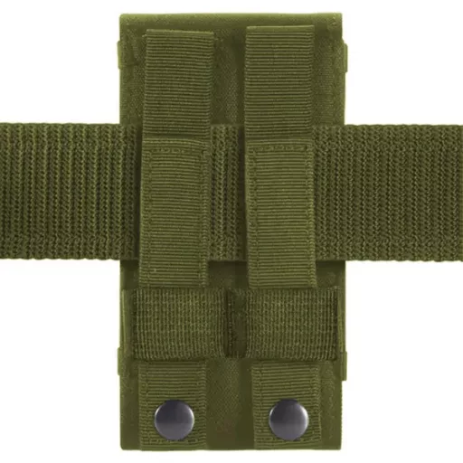 Vízálló övtáska 600D Oxford, telefonhoz/dokumentumhoz, zöld, 17×10×3 cm