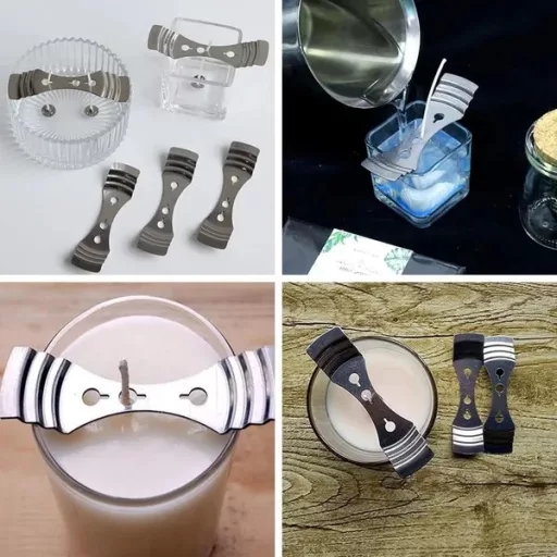 Rozsdamentes acél kanóc-stabilizáló központosító, 9,8 cm, 3 lyuk