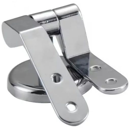 Króm U-típusú rozsdamentes acél WC-ülőke zsanér készlet, 38/42 mm