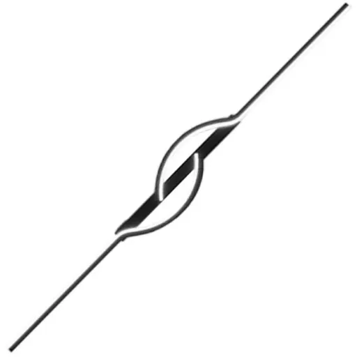 Modern fekete LED fali lámpa, 60 cm, meleg fehér fény, 10 W