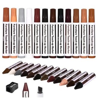 Fa felület javító készlet 25db - viasz és marker szett