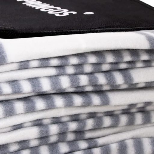 Pikniktakaró polár 200×240 cm, vízálló alumínium hátlap, kockás