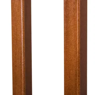   Biztonsági ajtórács, automatikus záródás, 75-82 cm, fém-fa