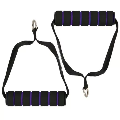 Fitnesz expander szett 5 gumiszalaggal, ajtóhorggal, 4.5-22.7 kg ellenállás