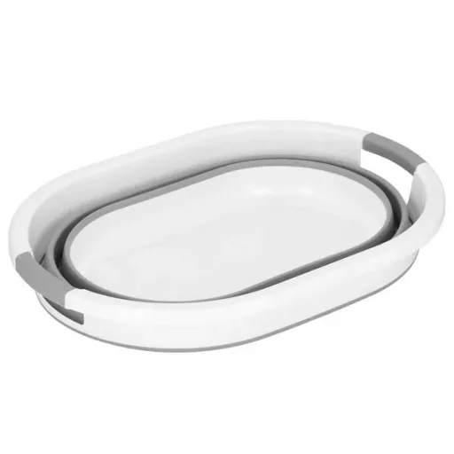 Összecsukható tárolóláda 39 l, szilikon, 61,5×44×27 cm